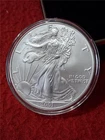 2001 American 1oz Silver Eagle ASE UNCIRCULATED .999 SILVER OGP & COA  #MF-1839