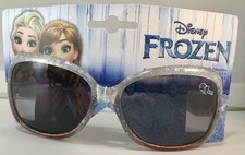 Disney Frozen Elisa Sunglasses Snowflakes Pink Clear W Glitter In Frames
