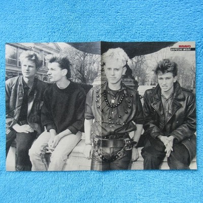 DEPECHE MODE POSTER BRAVO 2 Seiten Limahl