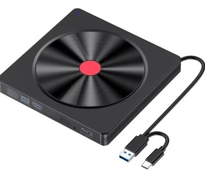 USB3.0 Type-C Portable External Blu-ray BD Reader DVD/CD Burner
