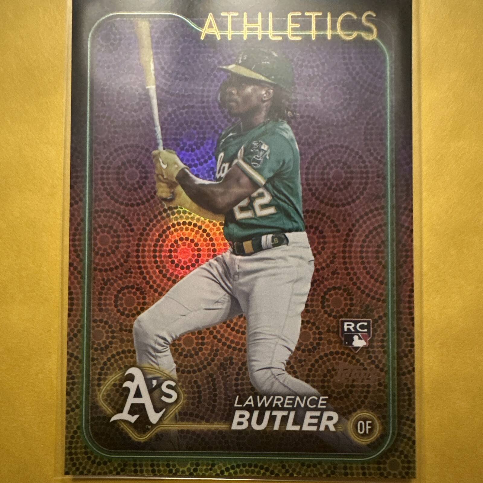 2024 Topps Series 2 - Holiday #676 Lawrence Butler (RC)