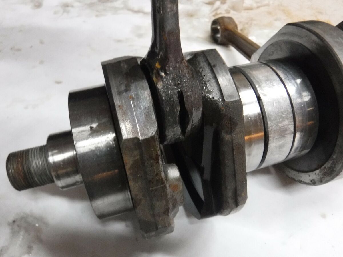 OEM 1996 96 KAWASAKI ZXI 900 CRANKSHAFT CRANK SHAFT (CORE OEM 1996 96 KAWASAKI ZXI 900 CRANKSHAFT CRANK SHAFT (CORE
