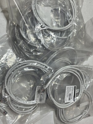 20 - LEGRAND 566-125-005 Patch Cord CAT6 Non-BOOTED White, 5FT LOT