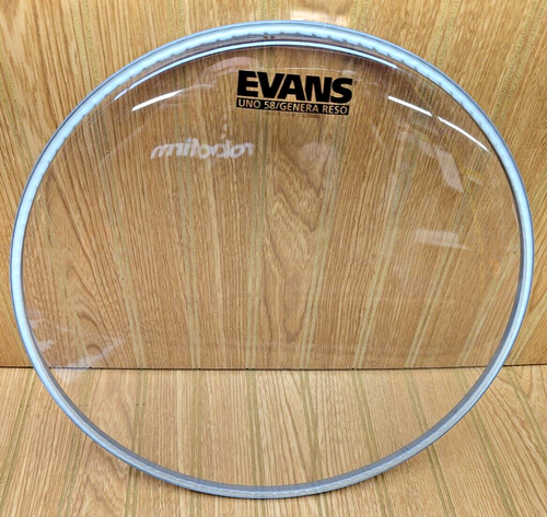 1 anillo de mufla recubierto de cabezal de tambor Evans TT13G1 película transparente luz una sola capa 10 mil - Imagen 2 de 7