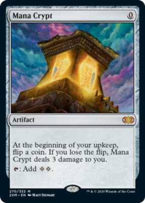[1x] Mana Crypt - Foil Near Mint, English Double Masters MTG Magic
