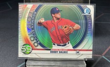2020 Bowman Chrome #BTP-59 Bobby Dalbec Scouts Top 100 Refractor Red Sox 