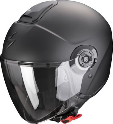 SCORPION Jethelm EXO-CITY II 2 SOLID matt schwarz mit ECE 22.06 Gr. 3XL 64/65