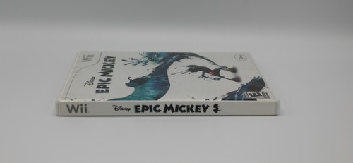 Disney Epic Mickey Wii Videospiel getestet gebraucht komplett Handbuch Box Top Zustand - Bild 10 von 12