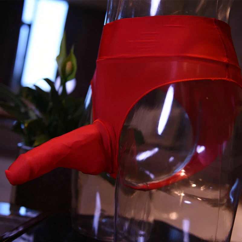 Ice Silk Underwear Men's Shiny Sexy Ultra-Thin Breathable Seamless Briefs Men's  - Image 4 of 4