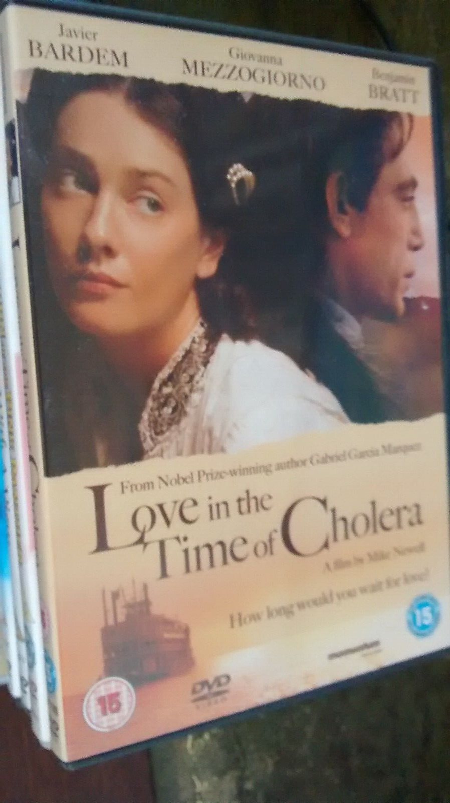 Love in the Time of Cholera - DVD (2008) Benjamin Bratt, NO CASE INCLUDED..