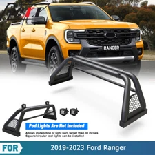 Adjustable For 2019-2025 Ford Ranger Roll Bar Chase Rack Sport Bar Heavy Duty