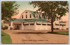 Postcard Connecticut Dorlon's Shore House, Norwalk, Connecticut Posted 1937