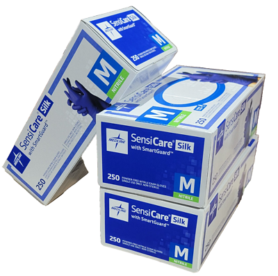 Medline Nitril-Einmalhandschuhe Puderfrei – 2500  Produktbild-Vorschau 3