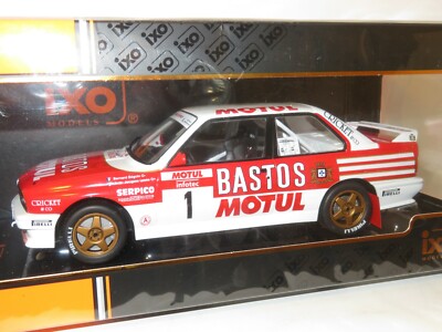 1/18 BMW E30 M3 Bastos / Motul Rally de France Tour De Corse 1988