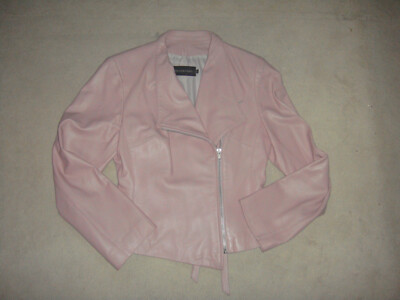 NEU Perfect Lederjacke rosa - Gr. 4