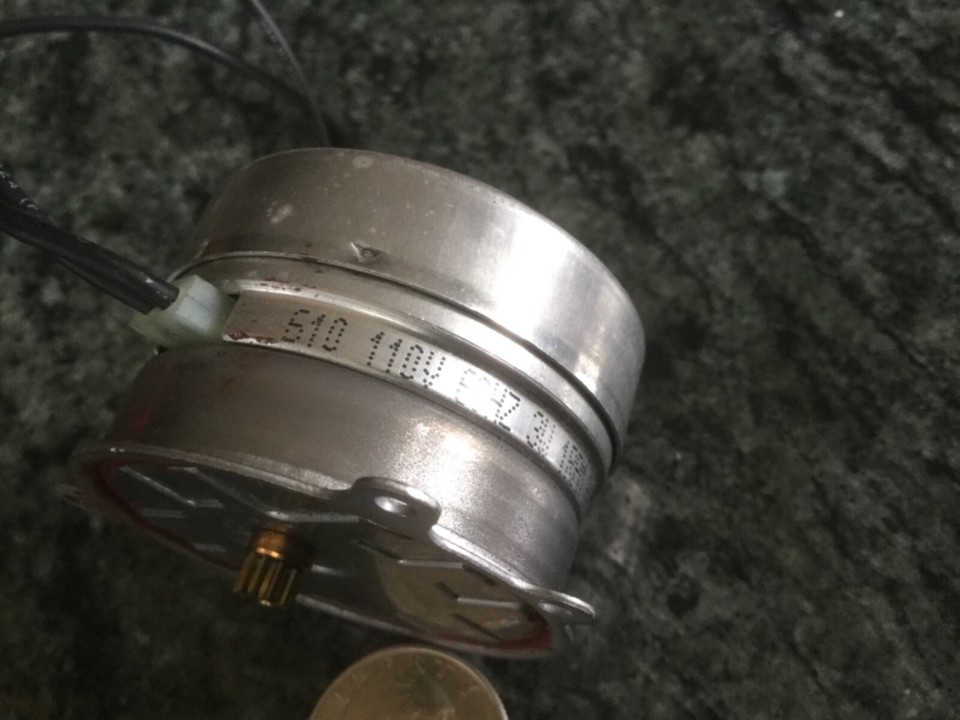 Synchron Motor Replacement Brass Synchron RPM 110 Volt Electric