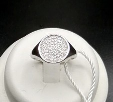 ANELLO CHEVALIER ORO BIANCO 18