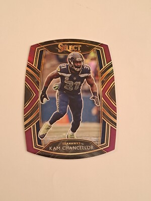 2020 Select Kam Chancellor #230 Purple Die Cut Club Level In Toploader Seahawks 