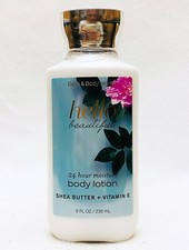 1 Bath Body Works HELLO BEAUTIFUL 24Hr Moisture Body Lotion Cream 8 oz