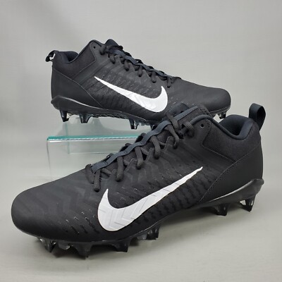 Nike Alpha Menace Pro 2 Low Football Cleats Black CV6477-001  display picture 1