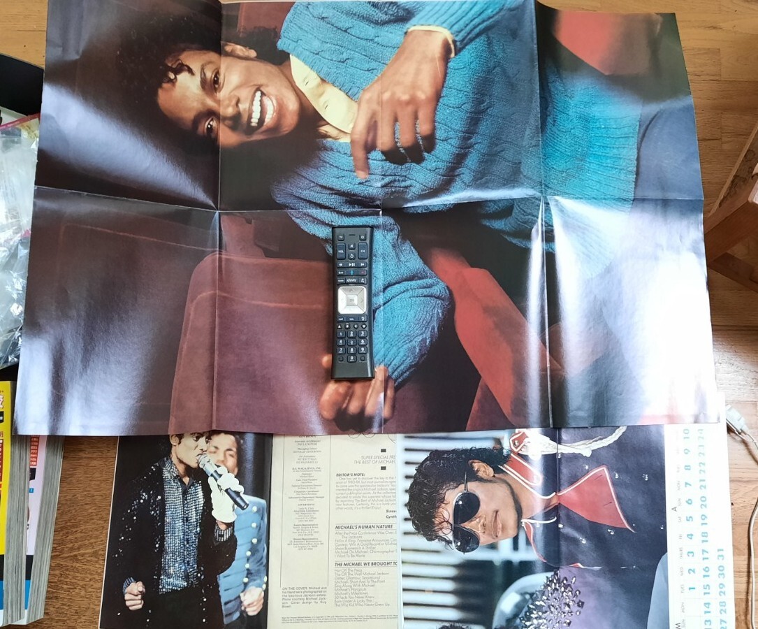 マイケルジャクソン海外雑誌RIGHT ON