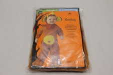 MONKEY - BRAND NEW - ROMPER BANANA HAT - 0-6 MONTHS SIZE HALLOWEEN COSTUME
