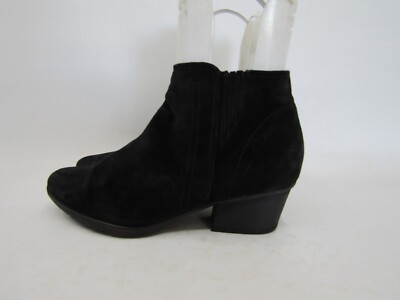 Blondo Womens Size 8.5 M Black Suede Ankle Fashion Boots Booties