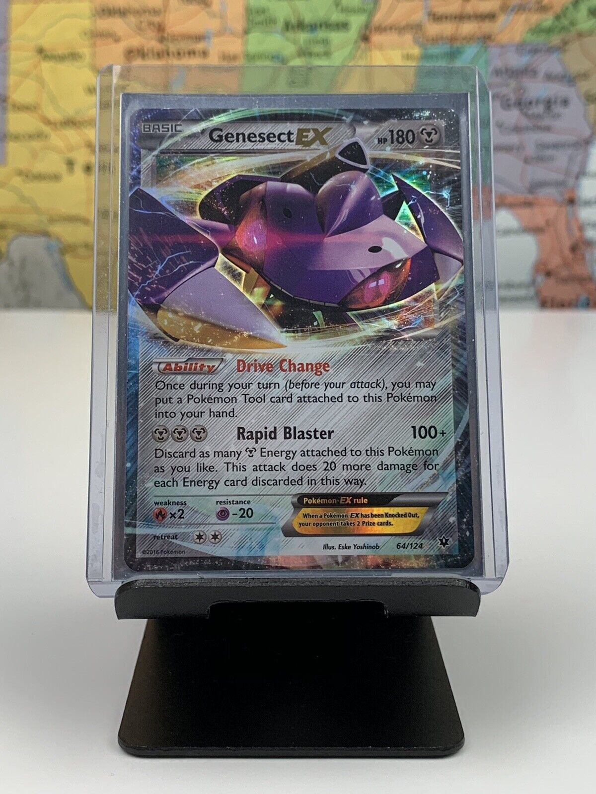 Check the actual price of your Genesect-EX 120/124 Pokemon card