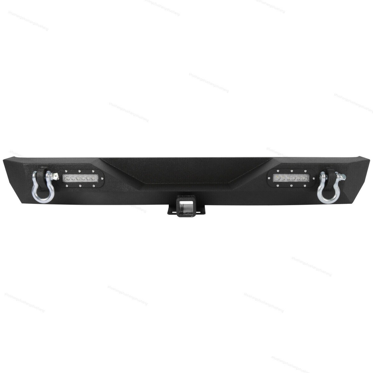 Car Body Front Bumper Model Parts Customization W/ D-Rings Winch Plate For 1987