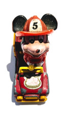 Walt Disney Mickey Mouse 5 Fire Truck Die Cast an item of wonder for fans