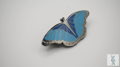 Blue Morpho Butterfly Hard Enamel Pin | eBay
