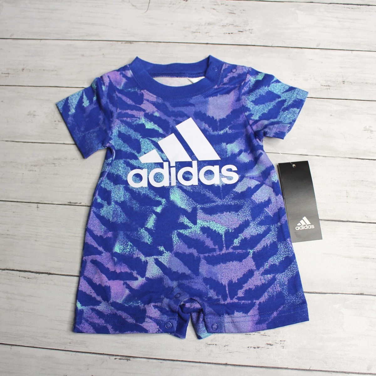 Adidas Baby Boy's Romper Size Months Piece Short Sleeve T