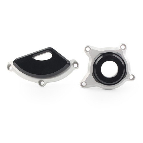 Black Engine Case Protector Guard Cover Left & Right For Kawasaki Z900 ...