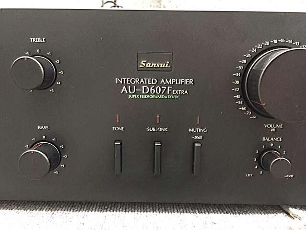SANSUI AU-D607F EXTRA Stereo Integrated Amplifier Transistor SANSUI AU-D607F EXTRA Stereo Integrated Amplifier Transistor