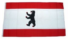 Flagge / Fahne Berlin Hissflagge 60 x 90 cm