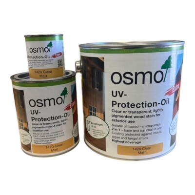 Osmo UV-Schutzöl klar matt 1420 - Größe wählbar Dose