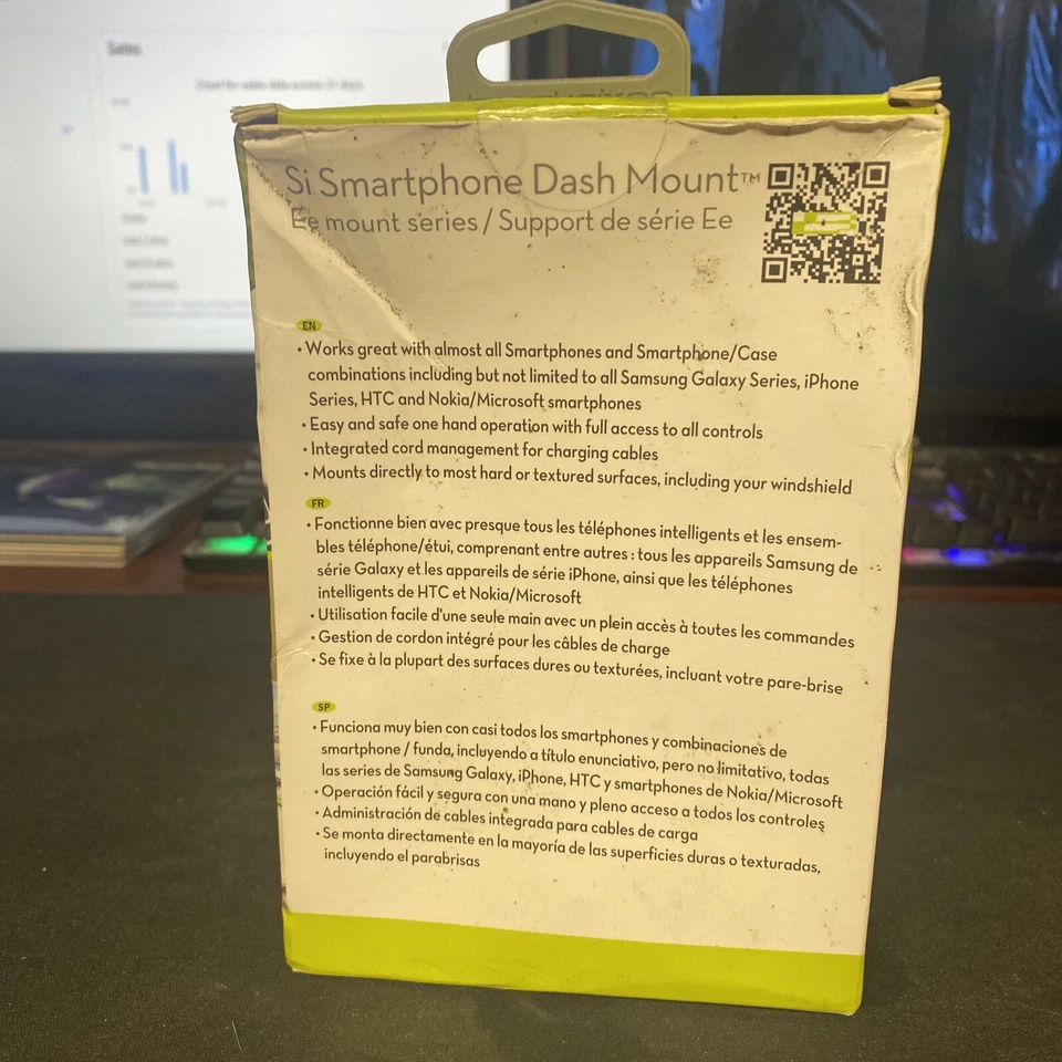 Bracketron SI Universal Smartphone Suporte no Painel BT1635-2 - Preto - Imagem 3 de 3