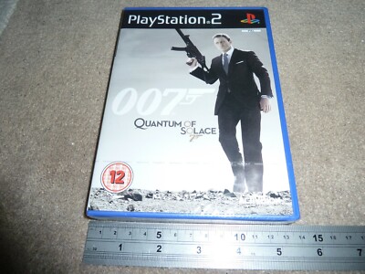 JAMES BOND QUANTUM SOLACE SPIEL SONY PLAYSTATION 2 PS2 BRANDNEU & FABRIKVERSIEGELT