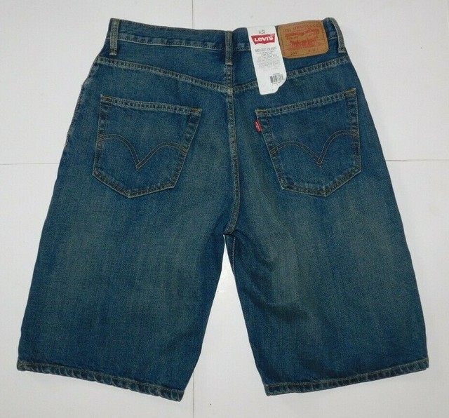 LEVIS JEANS 569 Loose Fit Straight Leg Solar Denim Mens Shorts size 31 for  sale online | eBay