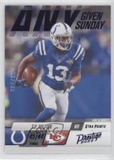 2022 Panini Prestige Any Given Sunday Xtra Points Blue 60/299 TY Hilton #19 0g4