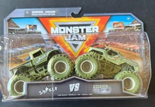 2024 Spin Master Monster Jam Shaker VS Soldier Fortune Series 30