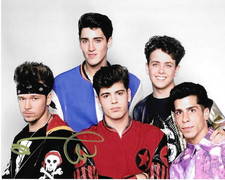 * DONNIE WAHLBERG * signed 8x10 photo * NEW KIDS ON THE BLOCK * COA *