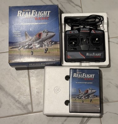 Real Flight Remote Control R/C Simulator G5.5 InterLink Elite Controller & RF7
