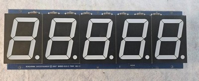 Benchmark Games MONSTER DROP Arcade Game JACKPOT Display PCB00015 BA5DD-010-E