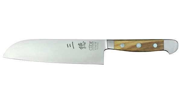 GüDe Alpha-Olive Santoku 180Mm Doppelkropf (GUE-X746/18)-image
