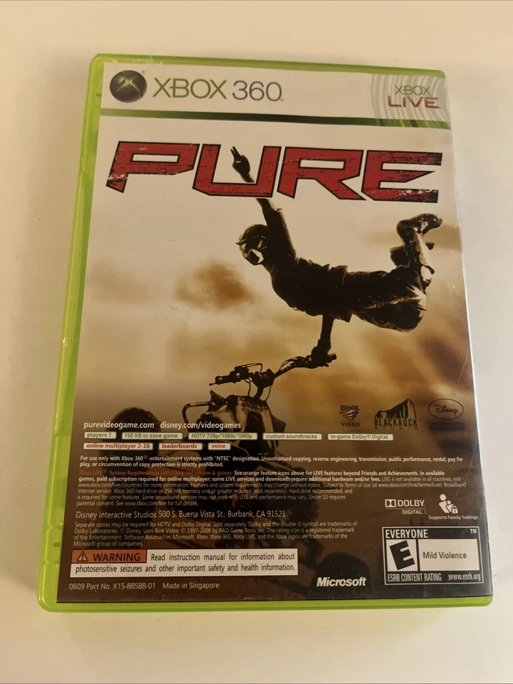 LEGO Batman: The Videogame / Pure (Microsoft Xbox 360, 2009) Great Condition CIB - Image 2 of 4