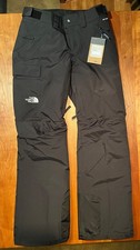 NWT Womens The North Face Freedom Insulated Waterproof Snow Ski Pants - Black S