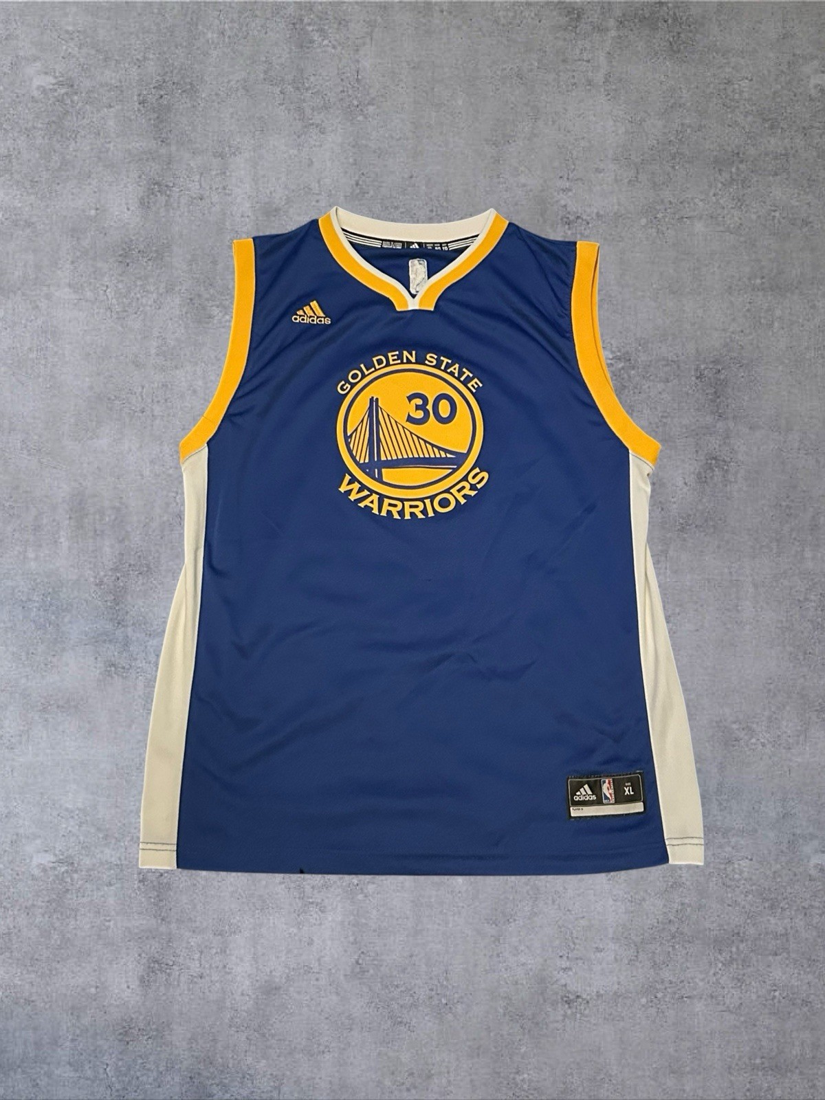 Adidas Golden State Warriors Stephen Curry 2016 NBA Basketball Jersey Youth XL