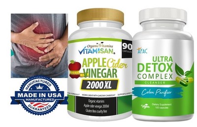 COLON CLEANSE DETOX BODY CLEANSER ELIMINATES WASTE WEIGHT LOSS detox kit