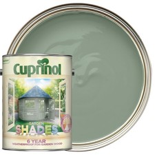 Cuprinol Garden Shades Wood Treatment 5L Willow Matt Exterior Fence Paint DIY UK